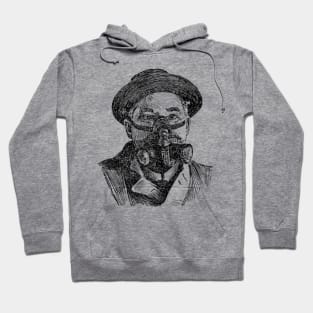 Man in gas mask Hoodie